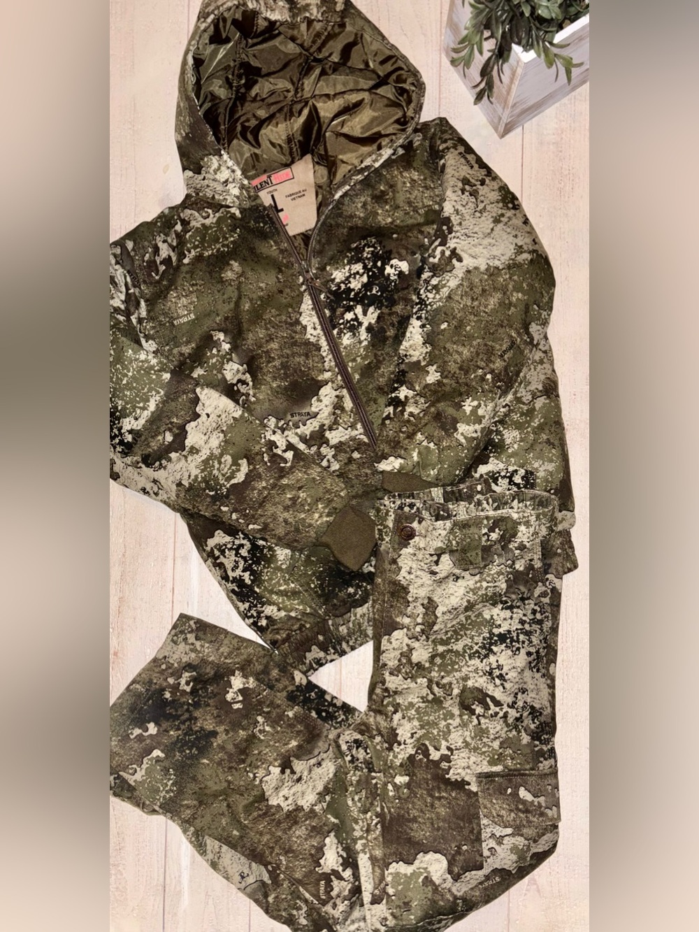 RedHead Silent Hide Camouflage Coat/Pants Set